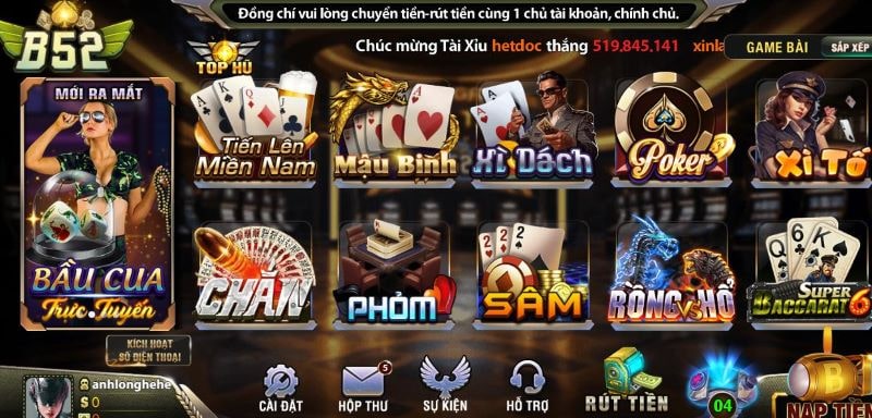 Tổng quan về tựa game mậu binh đang nổi tiếng