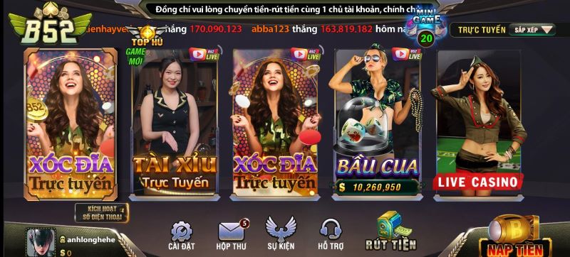 Hướng dẫn chi tiết cách chơi game bài tại B52