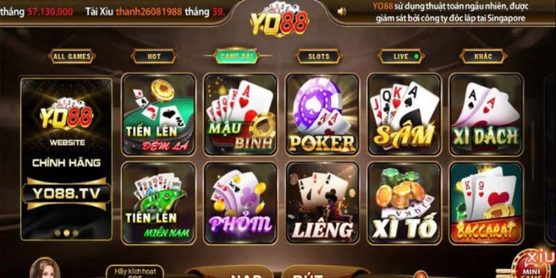 Kho game đình đám có mặt tại sân chơi cá cược